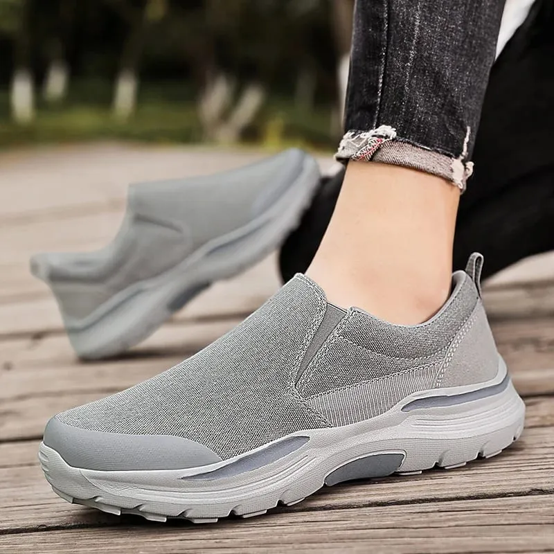 Men's Walking Shoes Handmade Breathable Man Flat Loafer Lightweight Male Driving Casual Sneakers Outdoor Footwear Size39-47