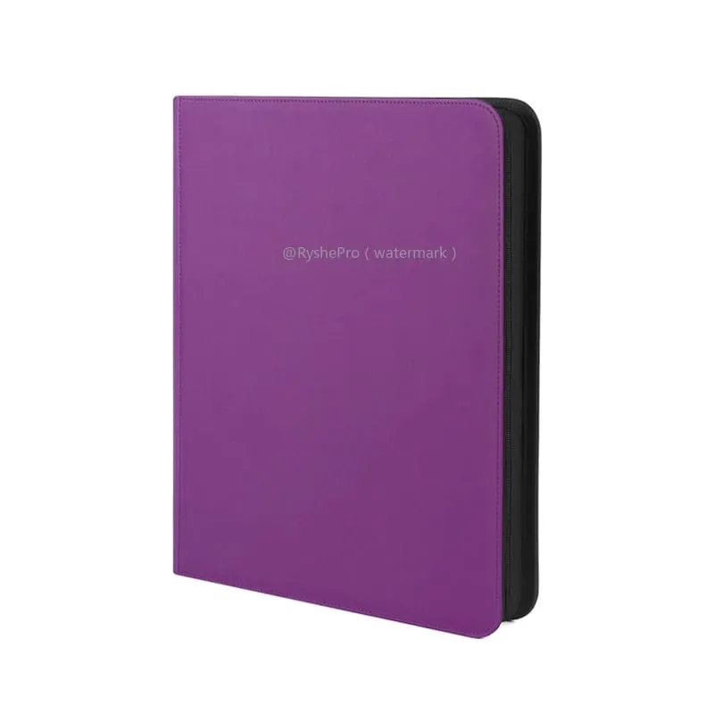 Toploader Binder Holds 252+ Top Loaders 9 Pocket Top Loader Binders for 3" X 4" Rigid Card Holders for MTG TCG Sport Cards