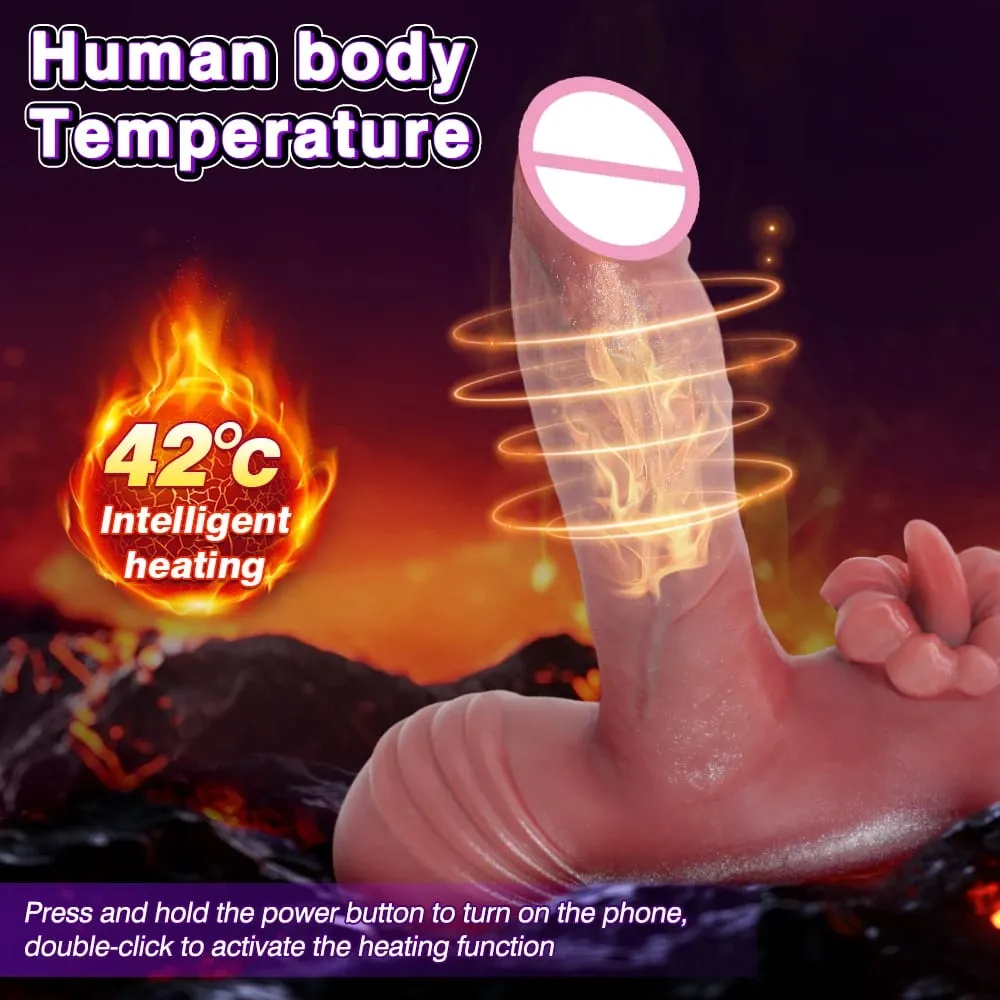 Vibrador realista para sentar e andar, 6 em 1, controle remoto vibratório, vagina, ponto g, estimulador de clitóris, brinquedos sexuais para mulheres