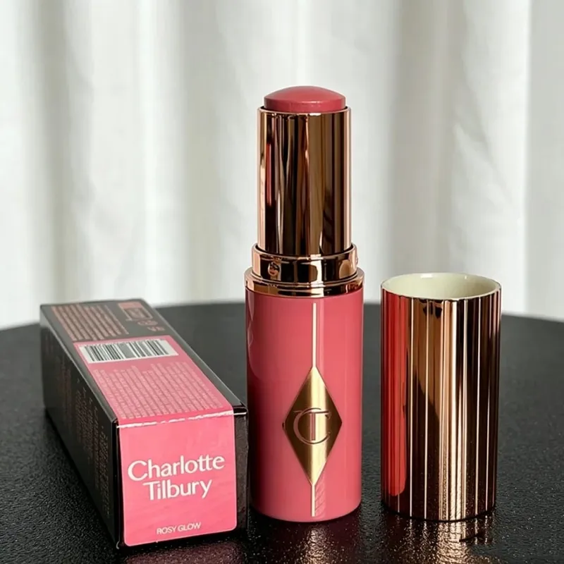 Charlotte Tilbury CT Blush Set Blush Liquid Blush Cushion Pen Two-color Highlights 4-Colors Blush Platte Makeup Cosmetic Beauty