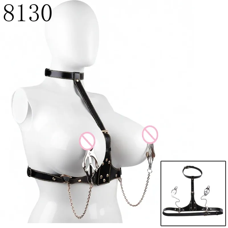 Cinta de ligação de peito erótico em cinto de peito bondage bdsm brinquedos sexuais para casal flertando acessório de prazer sexy