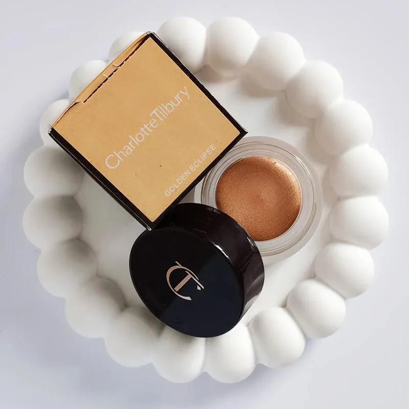 Charlotte Highgloss Repairing Gemstone Disc 7g & Multicolored Eye Shadow Cream Nature Easy To Color Tilbury Foundation Cosmetics