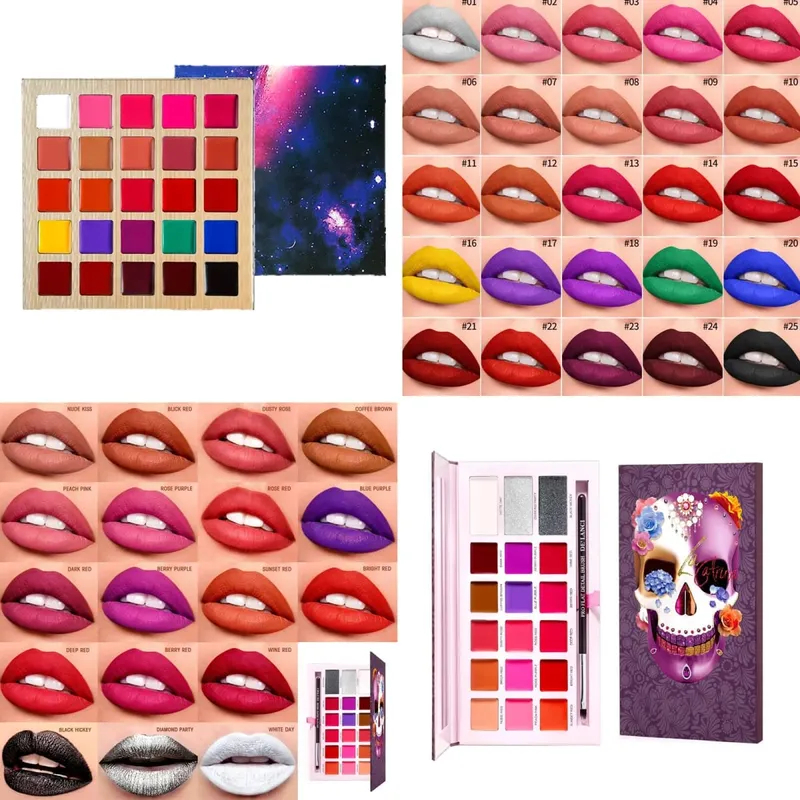 Paleta multicolorida de blush, sombra, bronzeador e batom, paleta de maquiagem de uso múltiplo para maquiagem de festa de festival de Halloween, 1 peça
