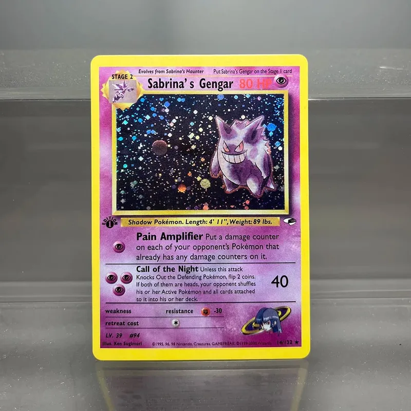 箔 PKM 單卡皮卡丘噴火龍 EX 泡泡喵遊戲稀有收藏卡 PTCG 彩虹代理卡 — image 13