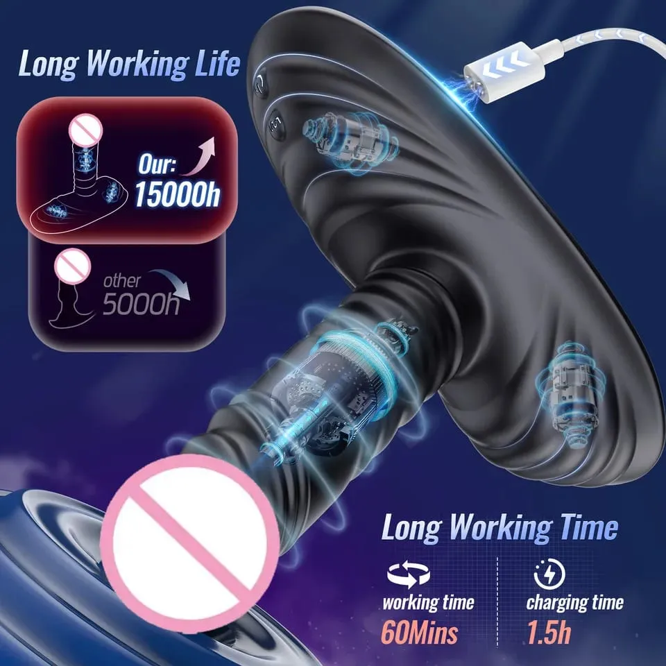 Vibrador vibratório com controle remoto e aplicativo, para mulheres, vagina telescópica, ponto g, estimulador duplo, masturbador feminino, brinquedos sexuais