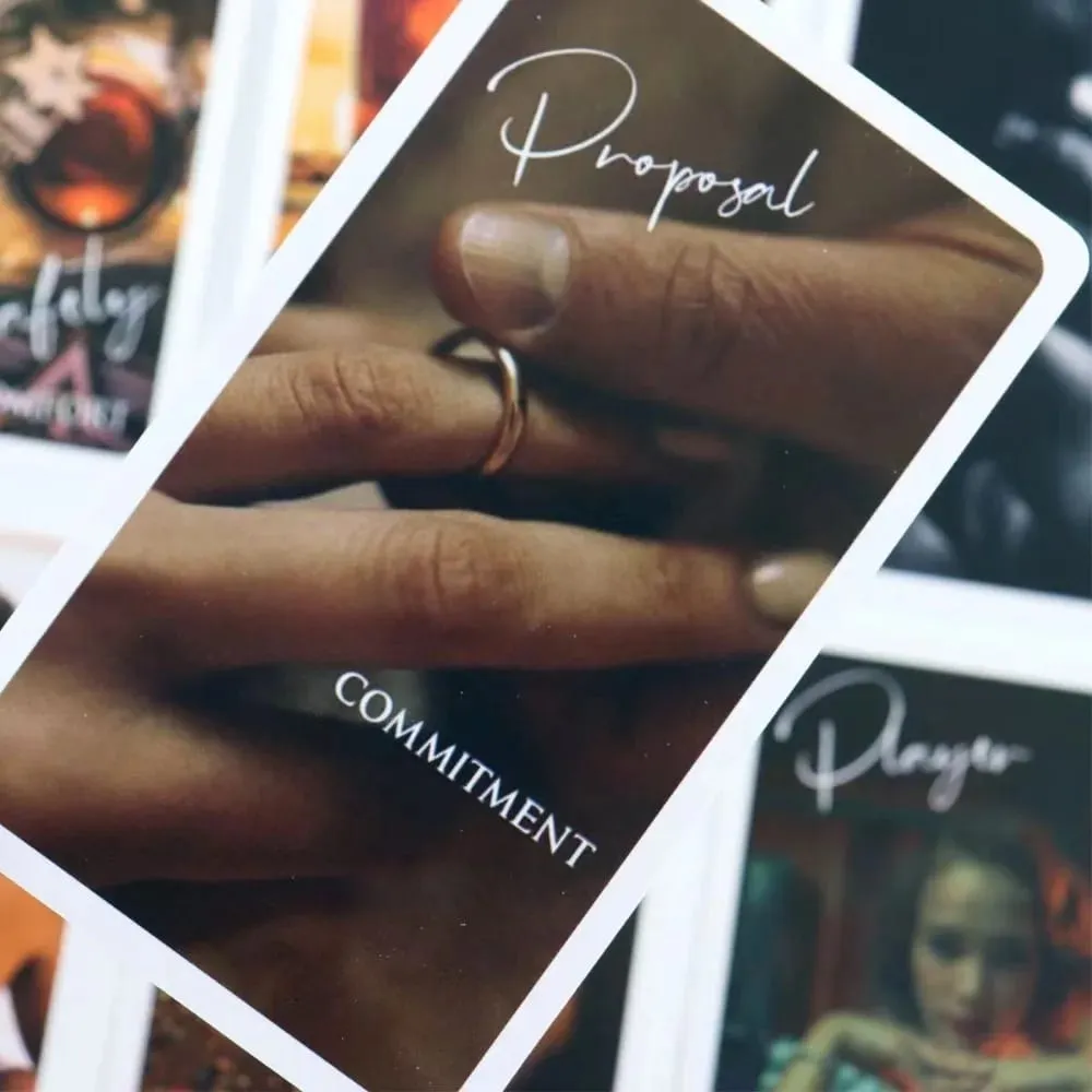 10.3*6cm Mystic Love Oracle Deck 79 Pcs Cartões LOVE ORACLE Deck Tarot Deck Twin Flame Deck Mensagens
