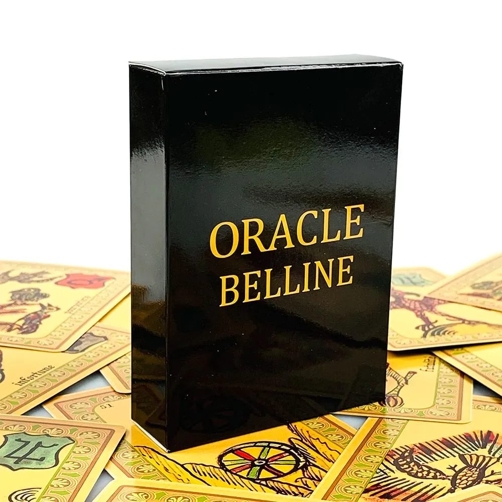Oracle Belline Cards French Version Mysterious Divination Oracle Cards With Guidebook Spiritual Fortune Reading For Beginner