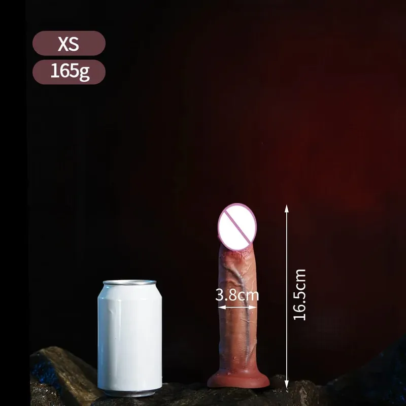 Super Realistic Long Dildo Soft Silicone Anal Dildos Strapon Dick Butt Plug Masturbator Penis Adult Sex Toys for Men Women