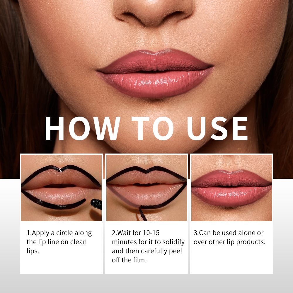 Peel Off Lip Stain Magic Lips Tattoo Long Lasting Waterproof Smudge Proof Transfer Proof Cosmetic Matte Lip Liner Pencil — image 5