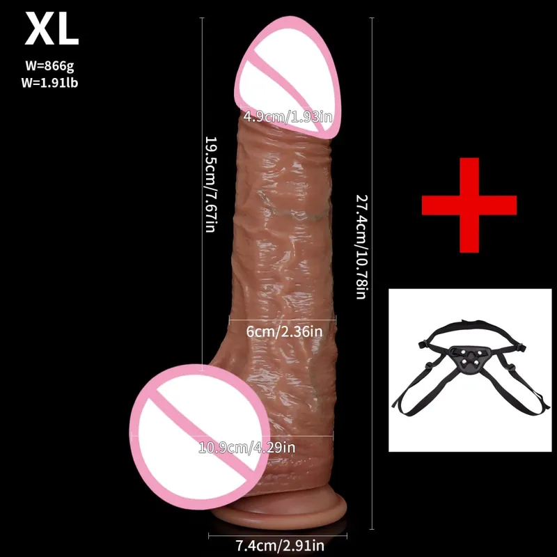 2.0 pau versão atualizada de testículo deslizante pênis realista para mulheres deslizante prepúcio vibrador brinquedo sexo anal para casal silicone