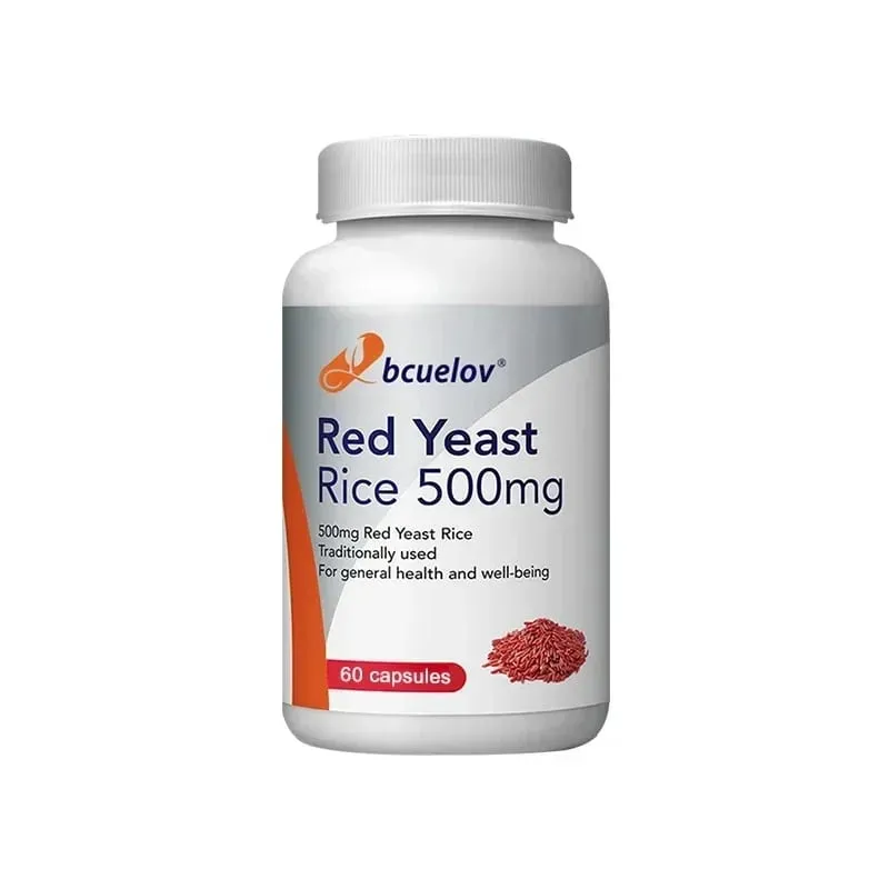 Extrato de Levedura de Arroz Vermelho 500 Mg Vegetariano – Fórmula Avançada para Coração Saudável para Suplemento de Saúde Cardiovascular — image 10
