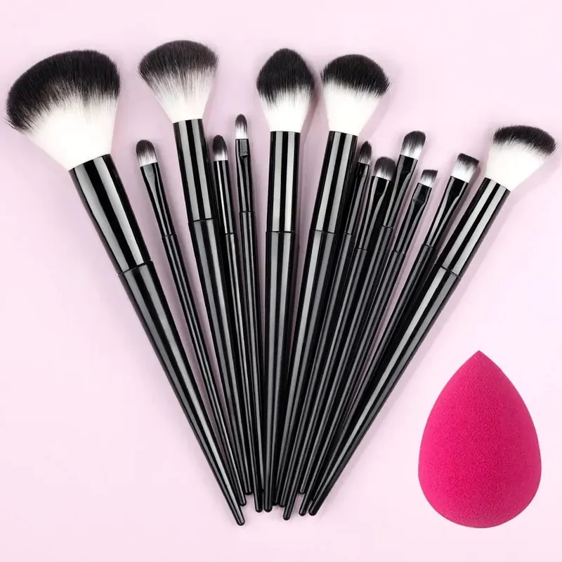 Conjunto de pincéis de maquiagem, 8 peças-20 peças, macio, fofo, sombra, detalhe, corretivo, blush, pó solto, base, iluminador, ferramenta de beleza