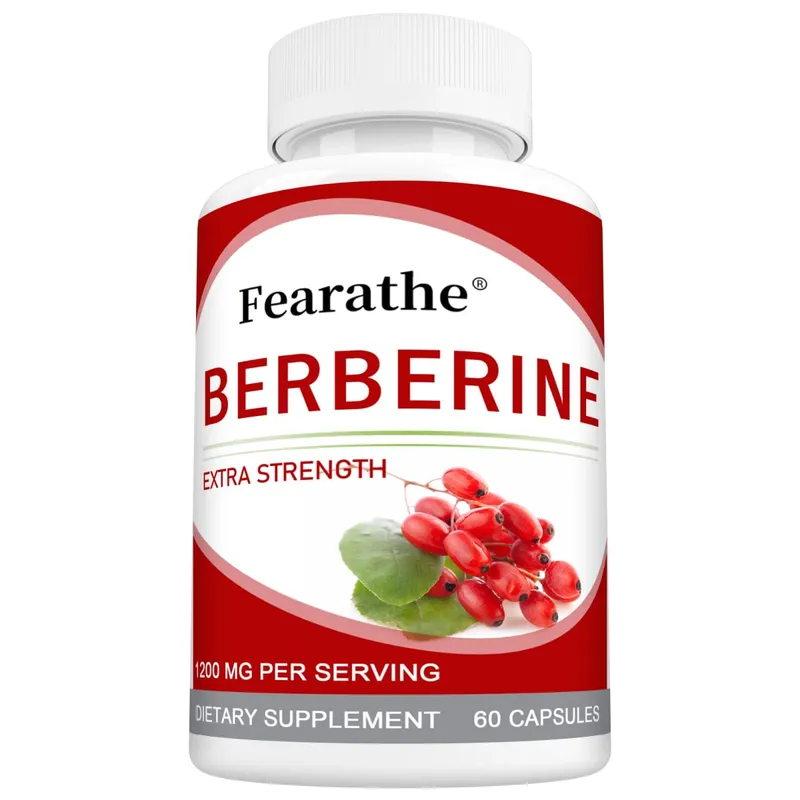 High-potency Berberine Supplement Antioxidant Supports Cardiovascular and Blood Sugar Health Gastrointestinal Health