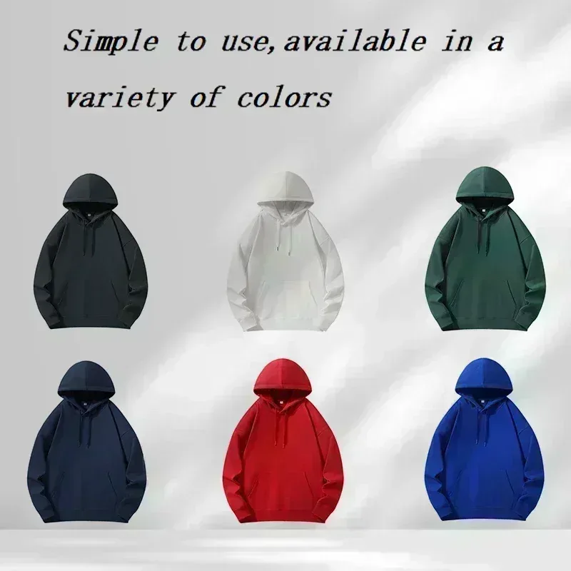 Moletom de lã masculino elegante e versátil, fino e quente, bolso tridimensional, estampado, moletom com capuz bape