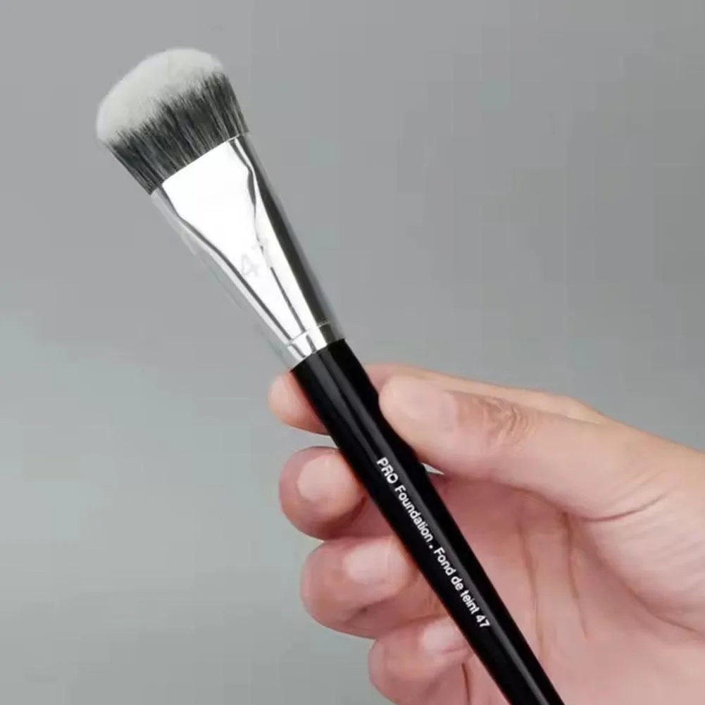 No.47/49/73/90 Pincéis de maquiagem Pincéis de maquiagem com ângulo chanfrado Pincel profissional para base líquida de inclinação BB Cream Pincel de maquiagem