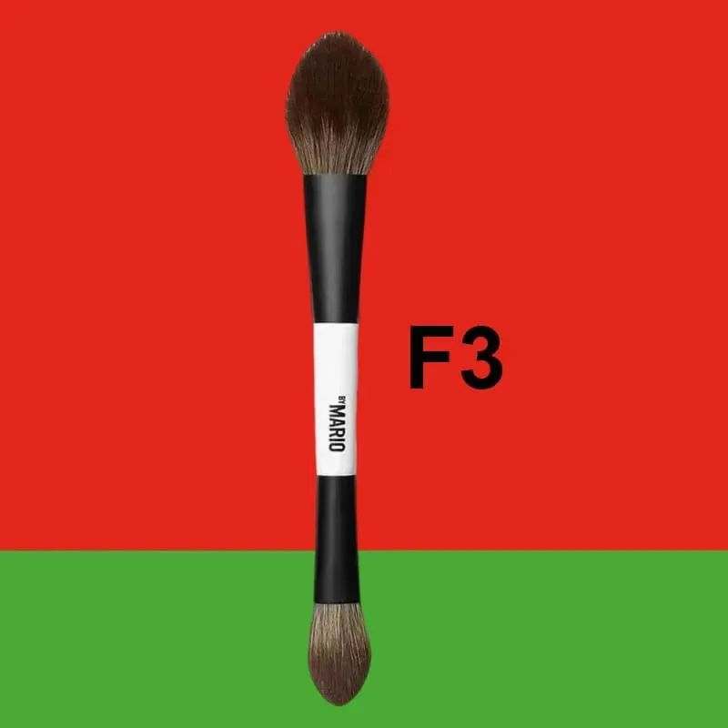 Kit de pincéis de cerdas macias para blush e iluminador, ferramentas cosméticas faciais impecáveis ​​e macias, F1 F2 F3 F4 Pro, pincéis de maquiagem para mistura facial