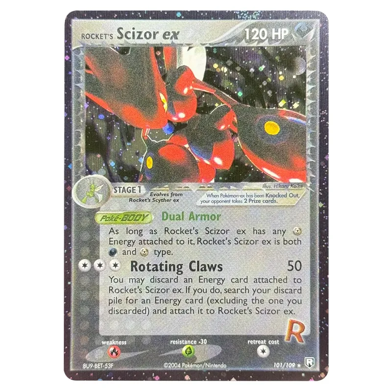 Cartões proxy Team Rocket Returns (TR) Rocket’s Moltres Rocket’s Sneasel Treecko Star Dark Ampharos Azumarill Mudkip Star
