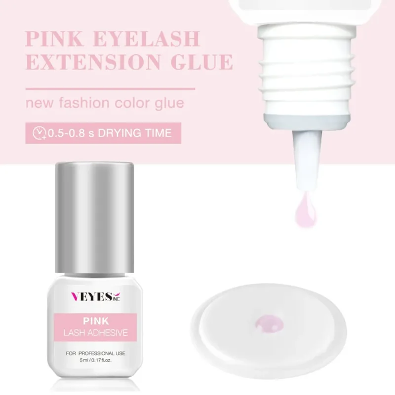 Veyes Inc 5ml Extensões de Cílios Cola Veyelash 1-2 Segundos Secagem Rápida Chicote Adesivo 7 Semanas Retenção Volume Cola Ferramentas de Maquiagem