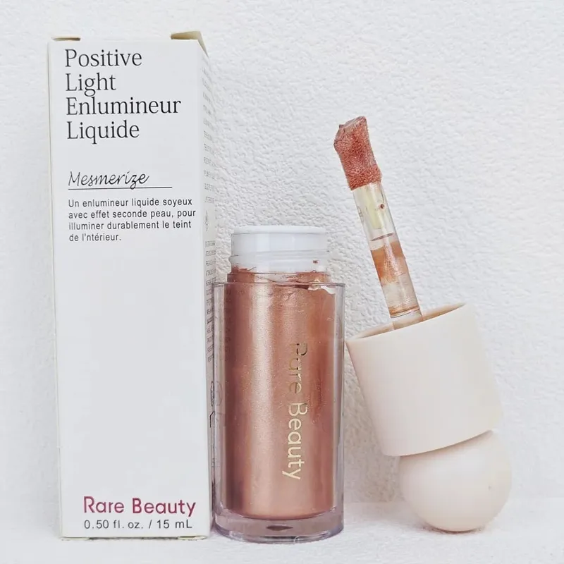 Rare Beauty 3D Face Contour Liquid Bronzer Shade Smooth Highlight Mirror Lasting Natural Nose Shadow Waterproof Brighten Makeup