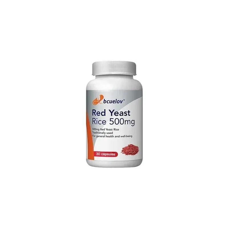 Extrato de Levedura de Arroz Vermelho 500 Mg Vegetariano – Fórmula Avançada para Coração Saudável para Suplemento de Saúde Cardiovascular — image 9