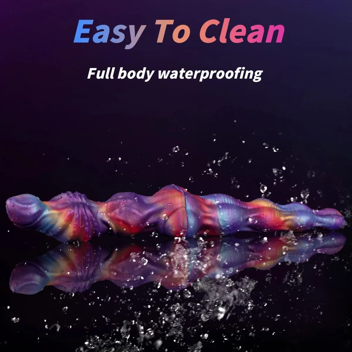 Silicone dupla cabeça butt plug vibrador realista anal grânulo especial-em forma monstro flexível pênis brinquedo sexo para mulher masturbador