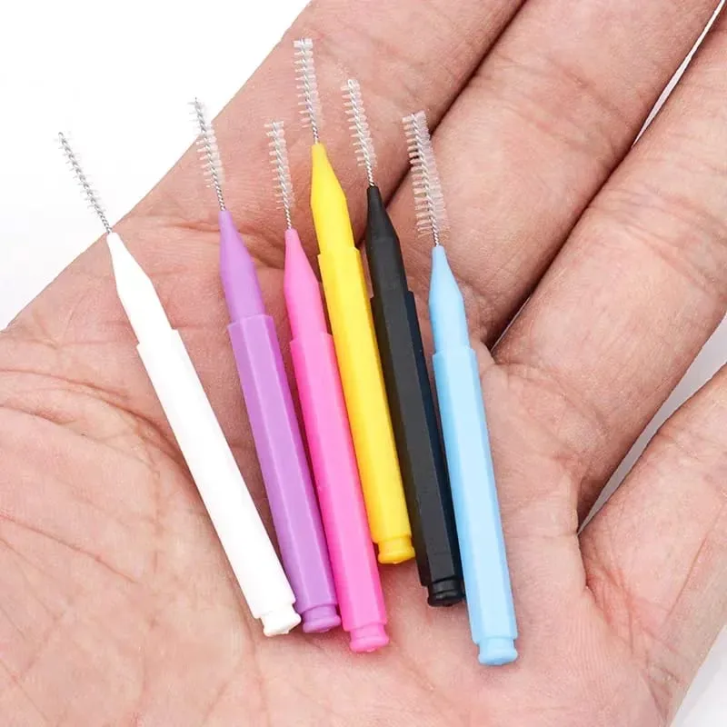 20/50ps portátil mini escovas de sobrancelha descartáveis ​​cílios sobrancelha levantamento escova aplicadores lash extensão pente ferramentas de maquiagem beleza