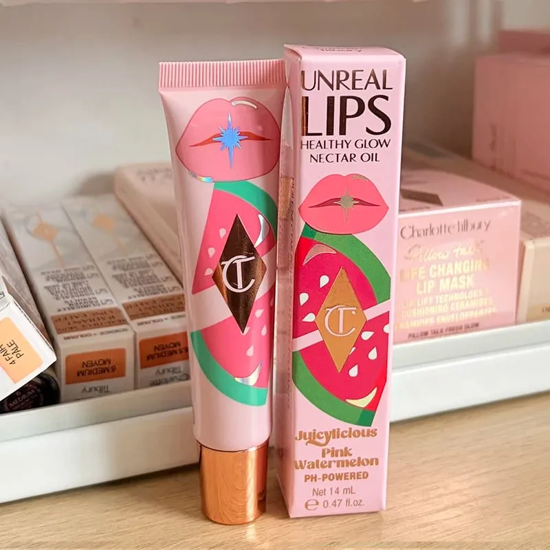 Nova charlotte tilbury hidratado brilho labial gordo bálsamo labial sólido geléia clareamento batom brilho labial maquiagem tilbury cosméticos