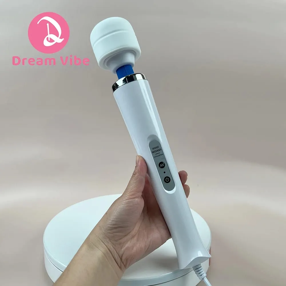 巨型魔杖交流供電超強震動器有線強力手持魔杖按摩器性玩具運動恢復肌肉酸痛