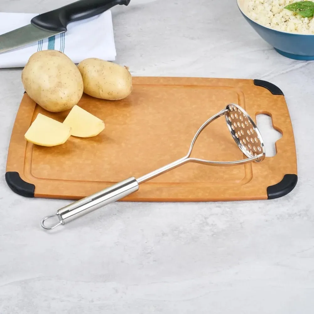 Aço inoxidável máquina de trituração de batata frutas máquina de esmagamento criativo lama imprensa manual máquina de trituração cozinha pequena ferramenta