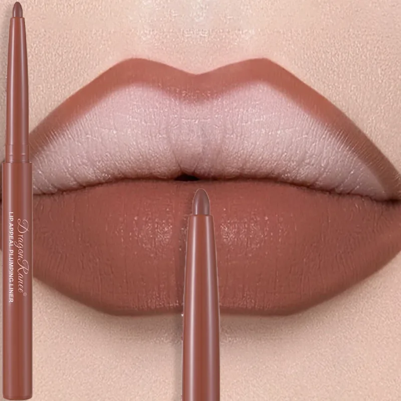Shimmer Matte Crayon Lip Liner Pencil Waterproof Long Lasting Nude Bean Paste Red Lipstick Velvet Lip Contour Outline Makeup