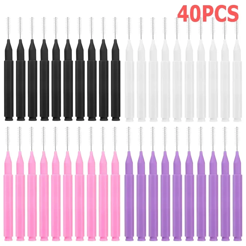 Portátil mini escova de sobrancelha 20/50 pçs sobrancelha perm escovas descartáveis ​​dobráveis ​​micro cílios sobrancelha levantamento escovas aplicadores ferramentas