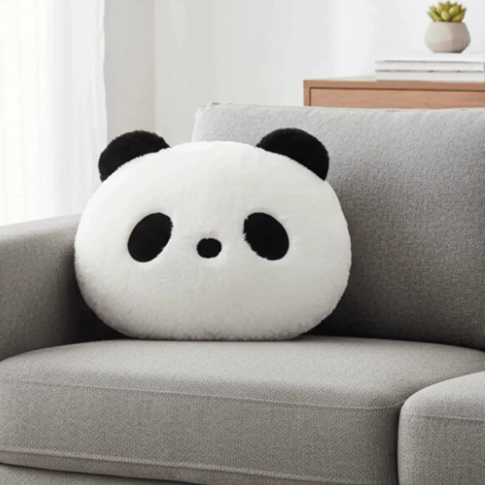 Animal de peluche, cojín de Panda de peluche, decoración del hogar, sofá de dormitorio, almohada de Panda de peluche, cojines de Panda Kawaii de 30cm — image 8