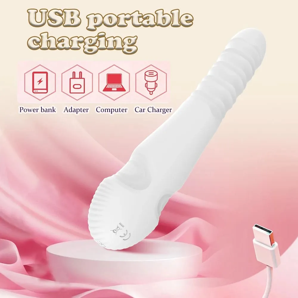 Vibrador de brinquedo sexual, estimulador vaginal dobrável de 10 frequências, masturbador feminino interativo, carregamento USB — image 5