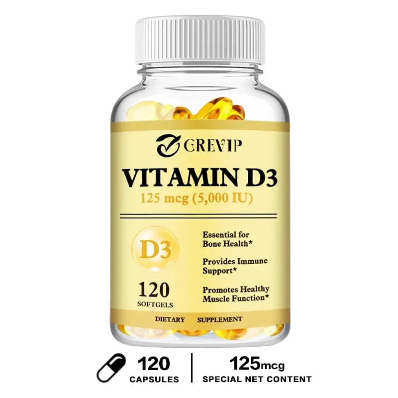 Vitamina D3 – Promove Função Muscular Saudável e Suporte Imunológico