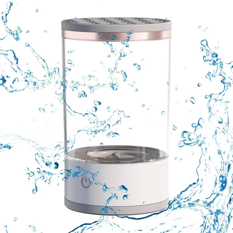 Poderoso limpador de pincel de maquiagem elétrico, dispositivo de limpeza profunda para sombra, corretivo, blush, ferramentas de maquiagem