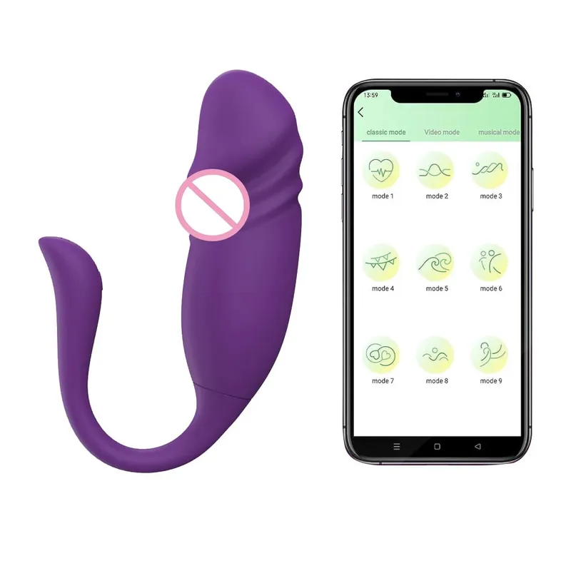 Vibradores de ponto g com controle remoto, aplicativo de longa distância, impulso vibratório, estimulador de clitóris, prazer sexual, brinquedos sexuais para mulheres