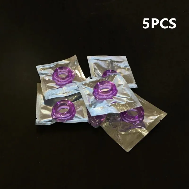 10/5 pçs silicone durável pênis anel adulto homens ejaculação atraso galo anéis de borracha pênis ampliação brinquedos sexuais para sexo masculino anel