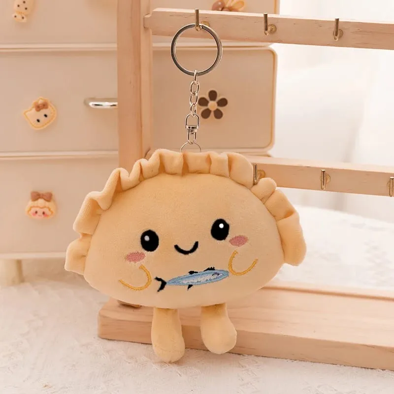13/35cm bonito bolinho de pelúcia travesseiro chaveiro colorido multi-saborizado comida bolinho brinquedo macio kawaii bolinho frito com coração vermelho