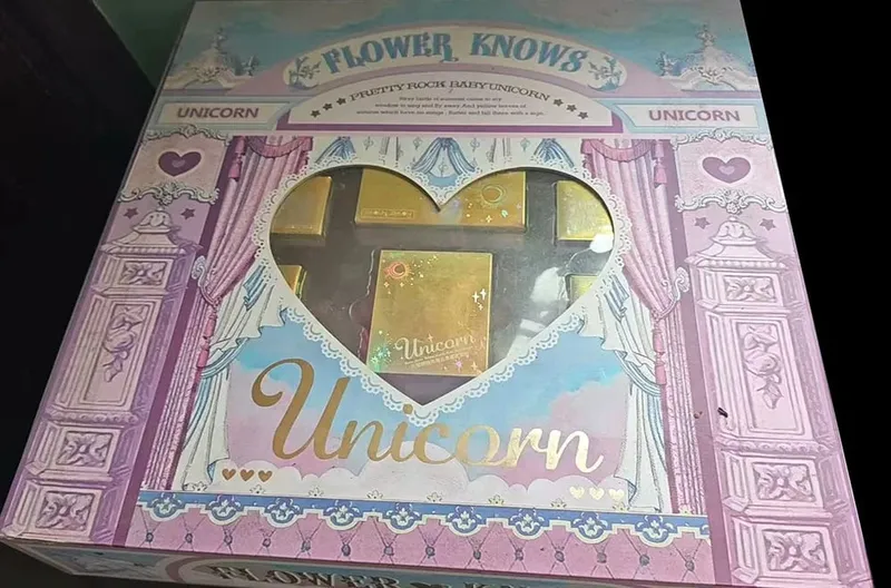 Flower knows a generation Unicorn Eyeshadow Lip Gloss Blush Complete Collection Set — image 2