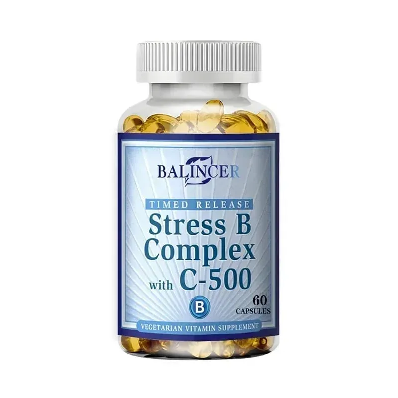 Vitamin B Complex Capsules - Helps Improve Immunity Neutralizes The Energy in Cells Improves Immunity and The Nervous System