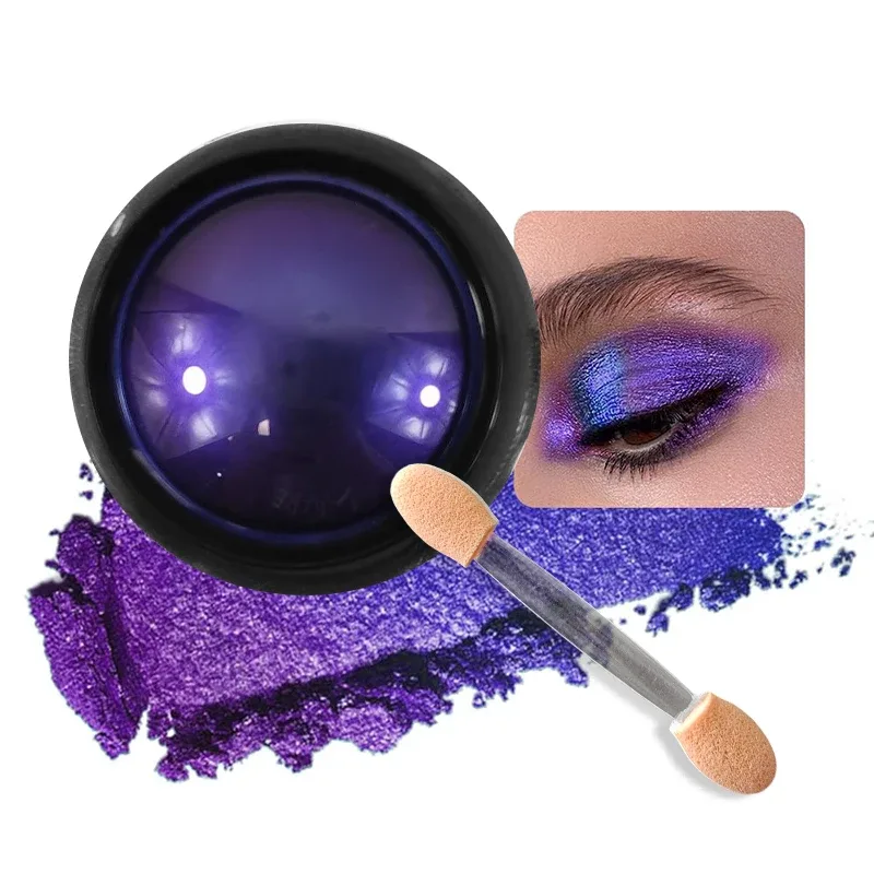 Pó de sombra camaleão multicromado, pigmento holográfico multicromo para maquiagem dos olhos, arte em unhas, cosplay