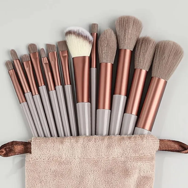 Pincéis de maquiagem 8-29pcs kit de maquiagem profissional feminino cosméticos pincel de pó macio sombra fundação conjunto completo ferramenta de beleza de viagem