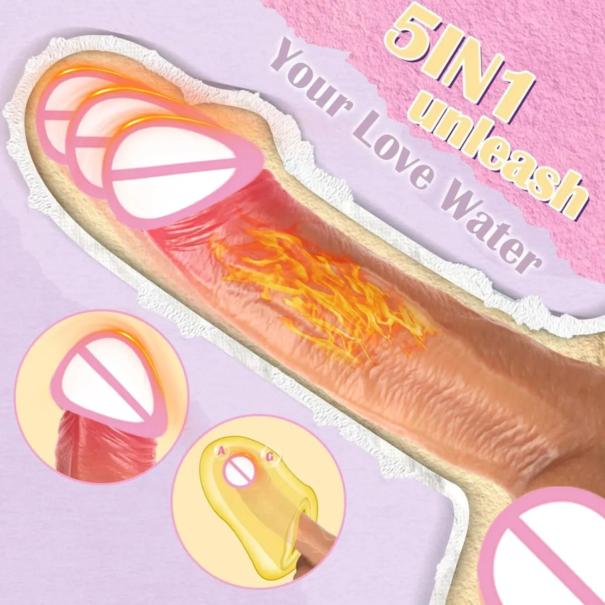 Vibrador enorme realista, vibração para masturbação feminina, penetração telescópica do pênis, vibrador anal, pau grande, brinquedos sexuais adultos sexy