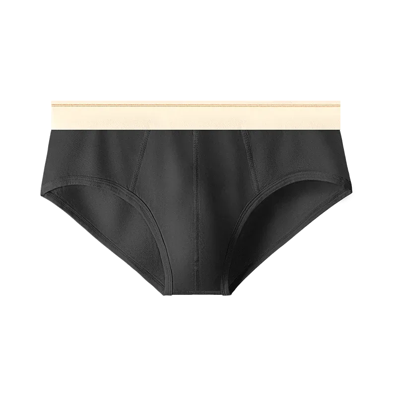 Cueca triangular masculina de algodão puro, respirável e confortável, cintura média, suave para a pele e macia, cueca adolescente 3256810188437944