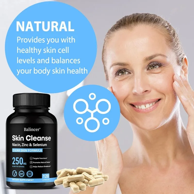 Zinc + Selenium - Supports Immune System and Metabolism Promotes Skin and Joint Health Cleanses The Intestines
