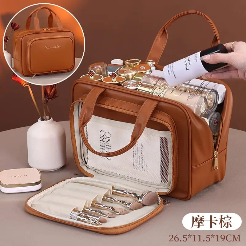 Brush storage brush bag large capacity foldable portable make up brush bag dedicated storage bag for body painting makeup