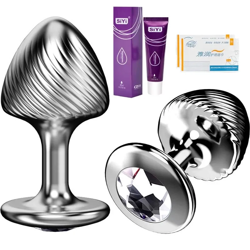 Plugue anal cogumelo com nervuras, plugue anal para iniciantes, massagem de próstata, estimulador de masturbação, brinquedos sexuais adultos para homens e mulheres — image 14