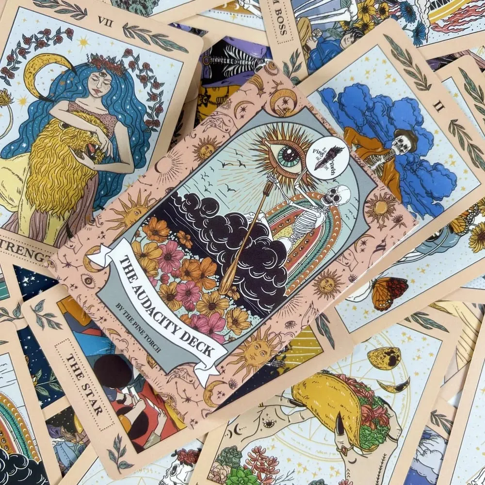 1pc The Audacity Deck Fate Divination Oracle Cards Tarot Cards Entertainment Board Game Cards