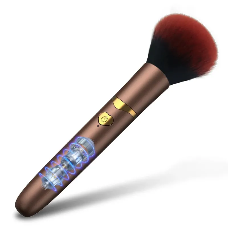 Vibradores Pincel de Maquiagem 7 Modo Vibração Mamilo Clit Estimulador Feminino Bala Massageador Discreto Brinquedo Sexual Adulto para Mulher 18+