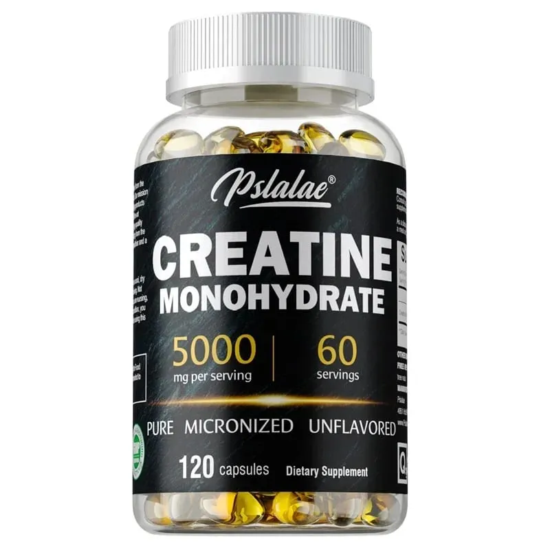 Creatine Monohydrate - Boost Muscle Strength Promote Muscle Growth Improve Athletic Performance Vegetarian Gluten-free